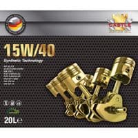 CASTLE MOTOR OILS 15W40 20л моторное масло