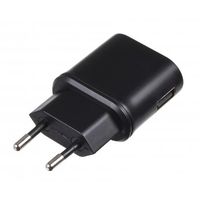 Мережевий  ЗП Kit EU USB Зарядний пристрій 1A (чорний)