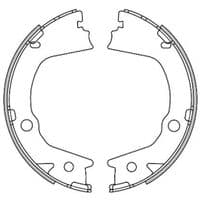 Гальмівні колодки REMSA 4602.00