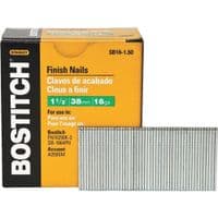 Гвозди Bostitch отделочные, тип "SB16", L=38 мм, шляпка 3.0 мм, 2500 шт (SB16-1.50)