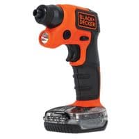 Отвертка аккумуляторная Black&Decker 3.6 Li-Ion, 180 об/мин, реверс, подсветка, 0.4 кг (BDCSFS30C)