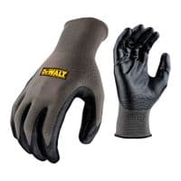 Захисні рукавички DeWALT розм. L/9, нейлонові з покриттям нітрилом (DPG66L)
