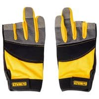 Захисні рукавички DeWALT частково відкриті, розм. L/9, з накладками на долоні (DPG214L)