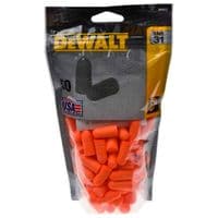 Беруши DeWALT одноразовые, оранжевые, 50 шт (DPG12BG50)