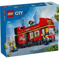 Блоковый конструктор LEGO Красный двухэтажный экскурсионный автобус (60407)