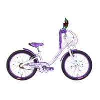 Велосипед Formula Cherry Vbr 20" 10" St 2024 Белый с сиреневым (OPS-FRK-20-207)