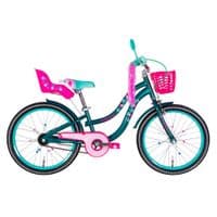 Велосипед Formula Flower Premium 20" 10" St 2024 Темно-зеленый (OPS-FRK-20-213)