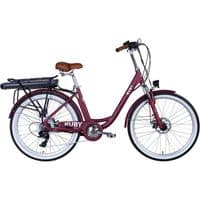 Электровелосипед Dorozhnik eRUBY AM 26" 17" 48B 12.5А*г AL 2024 Темно-красный (ELB-D-26-185)