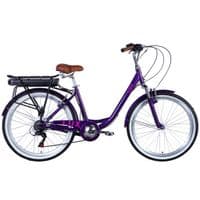 Электровелосипед Dorozhnik eLUX AM 26" 17" 36B 12.5А*ч St 2024 Сливовой (ELB-D-26-173)