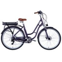 Электровелосипед Dorozhnik eCORAL 28" 19" 36B 12.5А*ч St 2024 Сливовой (ELB-D-28-051)