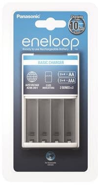 Зарядний пристрій для акумуляторів PANASONIC Basic Charger New (BQ-CC51E)
