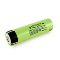 Акумулятор 18650 Li-Ion Panasonic NCR18650B, 1500mAh, 6.8A, 4.2 / 3.6 / 2.5V, GREEN (TIP TOP), OEM