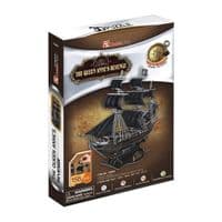 Пазл Cubic Fun 3D Корабль Черной Бороды Месть Королевы Анн (T4005h)