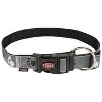 Ошейник для животных Trixie Silver Reflect светоотражающий L-XL: 40-65 см/25 мм серый (4011905122243)