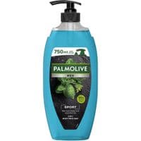 Гель для душу Palmolive Men Sport Ефірні олії м'яти та листя кедра 750 мл (8693495048712)
