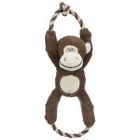 Игрушка для собак Trixie Обезьяна со звуком 40 см коричневая (4011905347202)