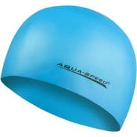 Шапка для плавания Aqua Speed Mega 100-30 светло-голубой Уни OSF (5908217635570)