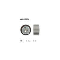 Ролик натяжителя ремня SKF VKM 12206