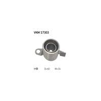 Ролик натяжителя ремня SKF VKM 17303