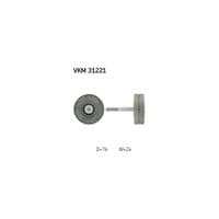 Ролик натяжителя ремня SKF VKM 31221