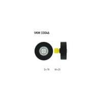 Ролик натяжителя ремня SKF VKM 33046