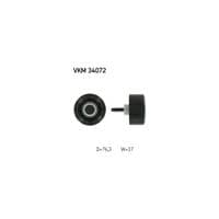Ролик натягувача ременя SKF VKM 34072