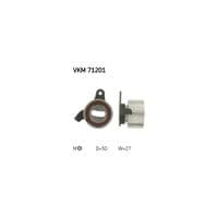 Ролик натяжителя ремня SKF VKM 71201