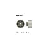 Ролик натяжителя ремня SKF VKM 72310