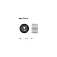 Ролик натяжителя ремня SKF VKM 72320