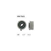 Ролик натяжителя ремня SKF VKM 75621