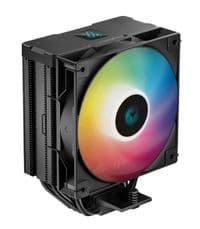 Кулер процессора Deepcool AG400 DIGITAL ARGB, Black, алюминий/медь, 1x120 мм ARGB, для Intel 1700/1200/115x, AMD AMx/FMx, цифровой экран, высота 153 мм (R-AG400-BKADMN-G-1)