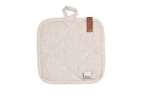 Кухонна прихватка Ardesto Oliver бежевий 20х20см, 100% бавовна (ART04OB)