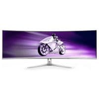 Монітор TFT 48.8" Philips 49M2C8900L, QD-OLED 5120x1440, вигн., 2xHDMI, DP, USB-C, USB-hub, HAS, кол