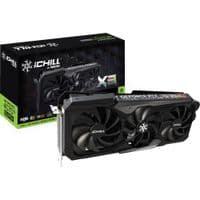 Відеокарта INNO3D GEFORCE RTX 4070 Ti SUPER ICHILL X3 16 ГБ GDDR6X 256 біт, 2670 МГц / 21 Гбіт / с, 3x DP, 1x HDMI, 2,5 слот, 3 вентилятора