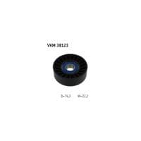 Ролик натяжителя ремня SKF VKM 38123