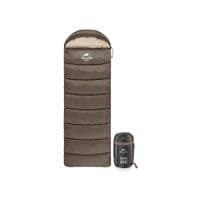 Спальный мешок Naturehike с капюшоном U250S NH20MSD07 (0°C) правый, коричневый (6927595769294-R)