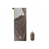 Спальный мешок Naturehike сверхлегкий Summer LW180 NH21MSD09 левый (15°C) p-p XL коричневый (6927595777985-L)
