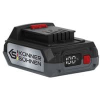 Аккумулятор Konner&Sohnen KS 20V2-1, 20В, 2А·час, 0.47кг