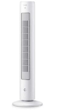 Вентилятор Philips колонный, 110см, 40Вт, пульт ДУ, дисплей, белый