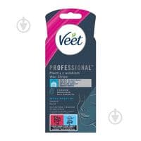 Воскові смужки Veet Professional для чутливої шкіри обличчя з Олією мигдалю 20 шт. (5900627074253)