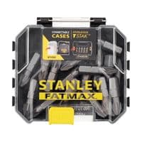 Набор бит Stanley FatMax, Pozidriv, Pz2, L 25 мм, 20 шт, кейс (STA88567)