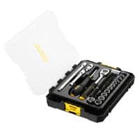 Набор головок Stanley FatMax Maxi Drive торцевых 1/4", шестигранный, 48 шт., кейс (FMMT98101-0)