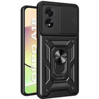 Чохол до мобільного телефона BeCover Military Oppo A18 Black (710712)