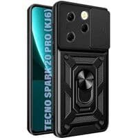 Чохол до мобільного телефона BeCover Military Tecno Spark 20 Pro (KJ6) Black (711022)
