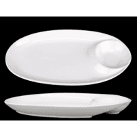 Блюдо LED BIANKO /овал. 28 см з соусником (B010347)