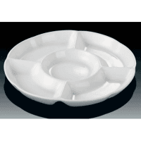 Блюдо LED BIANKO /менажниця круг. 22 см /5 секцій (B010200)