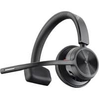 Компьютерная гарнитура моно On-ear Poly Voyager 4310-M с адаптером BT700, USB-A, Bluetooth, всенаправленный, Acoustic fence, сертификат Microsoft Teams, черный