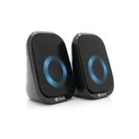 Колонки 2.0 Kisonli X7 для ПК и ноутбука, USB + 3.5mm, 2x3W, 20Hz- 20KHz, Black