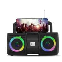 Колонки 2.0 Kisonli K100 для ПК и ноутбука, USB + 3.5mm, 2x3W, 20Hz-20KHz, 80х80х100mm, black