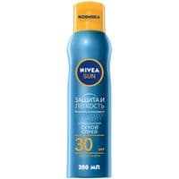 Средство от загара Nivea Sun Солнцезащитный освежающий мост Защита и сухое прикосновение SPF 30 200 мл (4005900699565/4005900695864)